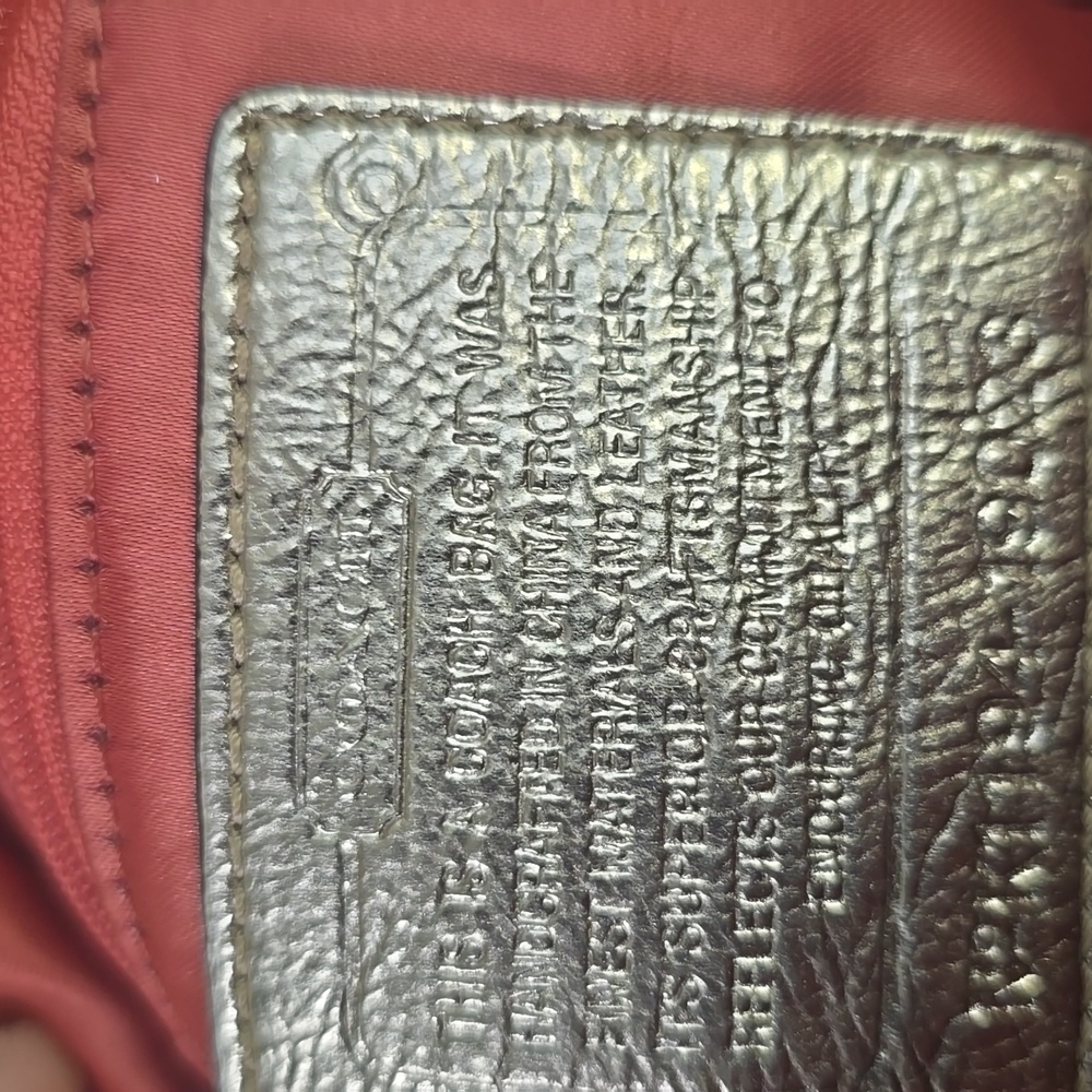Coach Poppy Multicolor Signature Shoulder Bag - Picture 5 of 6